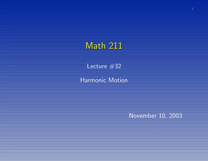 math 211 math 211