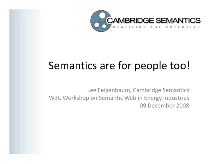 semantics are for people too