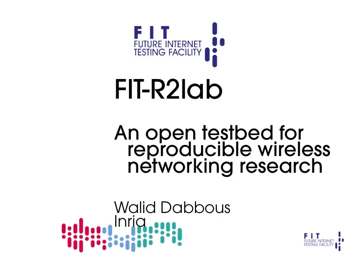 fit r2lab