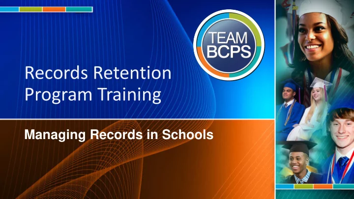 records retention