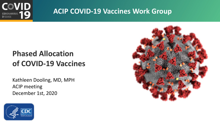 phased allocation of covid 19 vaccines