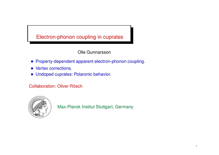 if ph ep electron self energy weak coupl 0 if ph