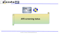 apd screening status