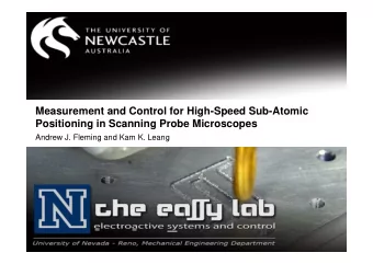 Measurement and Control for High-Speed Sub-Atomic  Positioning in Scanning Probe Microscopes