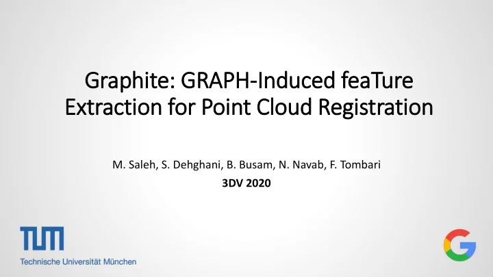 ext xtraction for point clo loud regis istration
