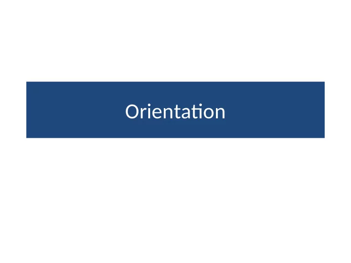 orientatjon orientatjon