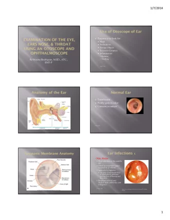 1/7/2014  Purpose is to look for  Fluid  Perforations  Foreign Objects  Excessive