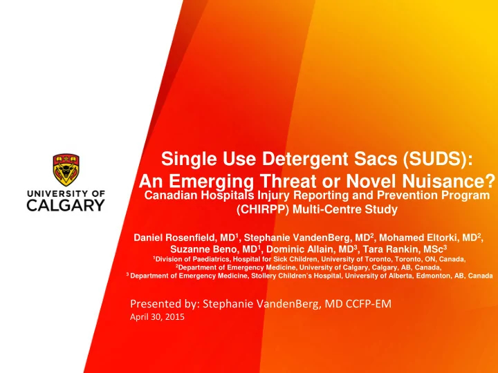 single use detergent sacs suds an emerging threat or