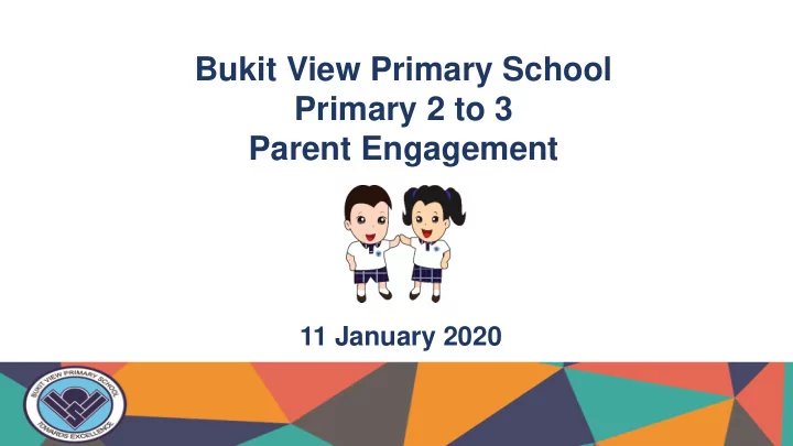 primary 2 to 3