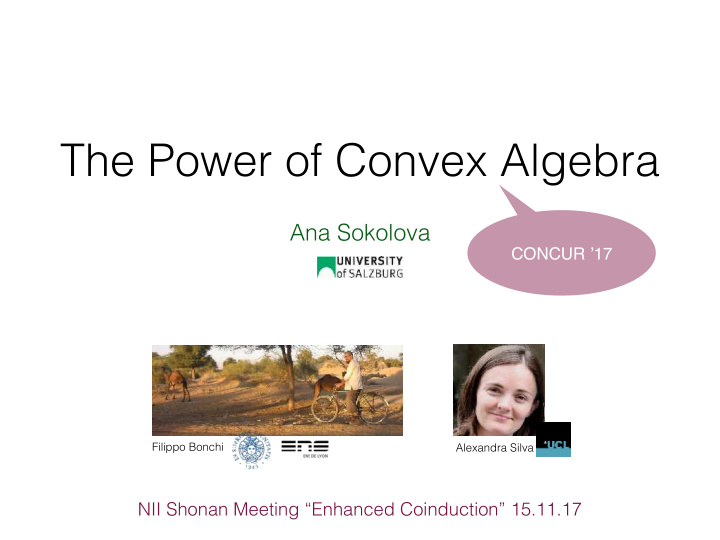 the power of convex algebra