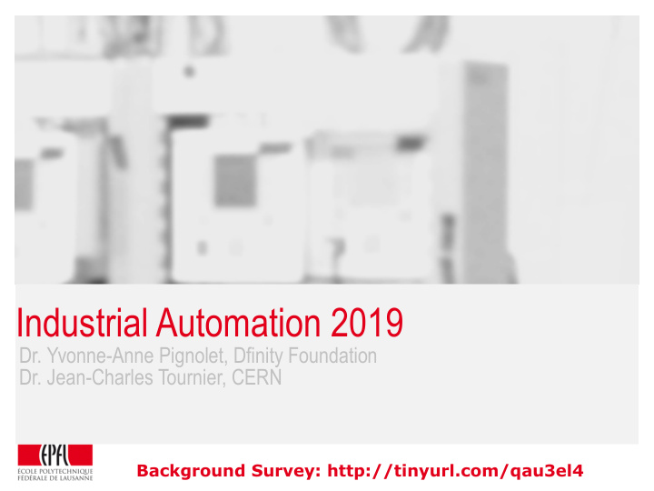 industrial automation 2019