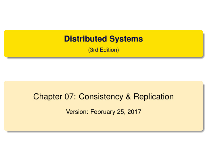 distributed systems