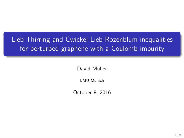 lieb thirring and cwickel lieb rozenblum inequalities for