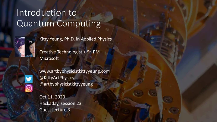 quantum computing