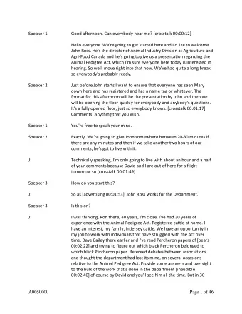 Speaker 1: Good afternoon. Can everybody hear me? [crosstalk 00:00:12] Hello everyone. We're going