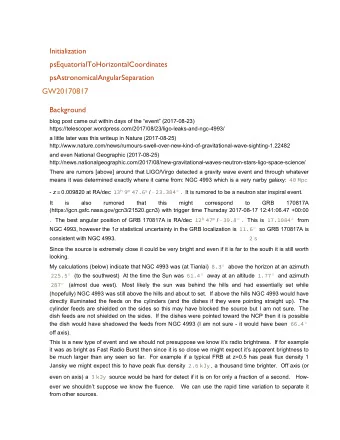 blog post came out within days of