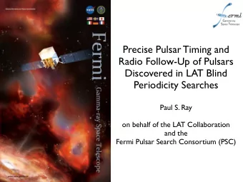 Precise Pulsar Timing and  Radio Follow-Up of Pulsars  Discovered in LAT Blind  Periodicity
