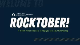 Todays Agenda  Information vs Insight  FY20 Public Media Performance Benchmarks