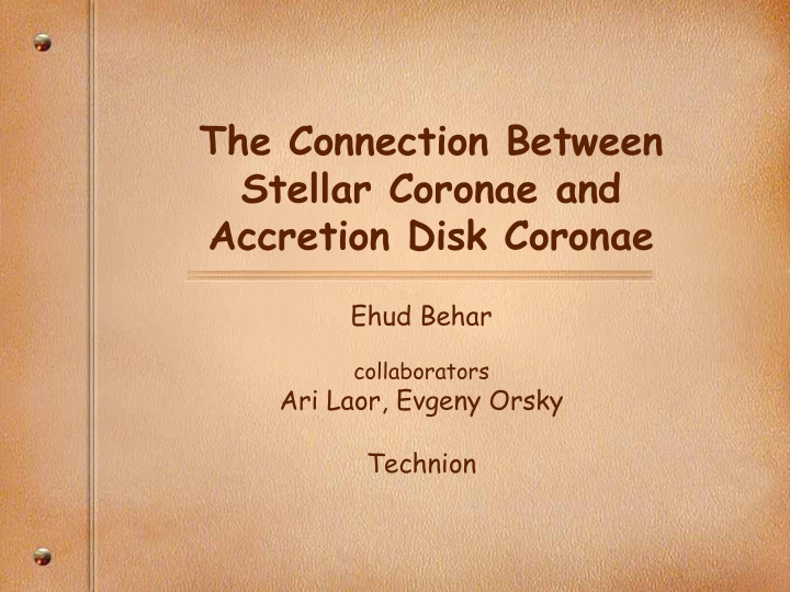 accretion disk coronae