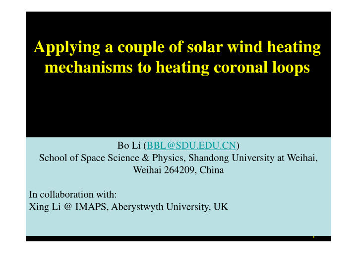 applying a couple of solar wind heating mechanisms to