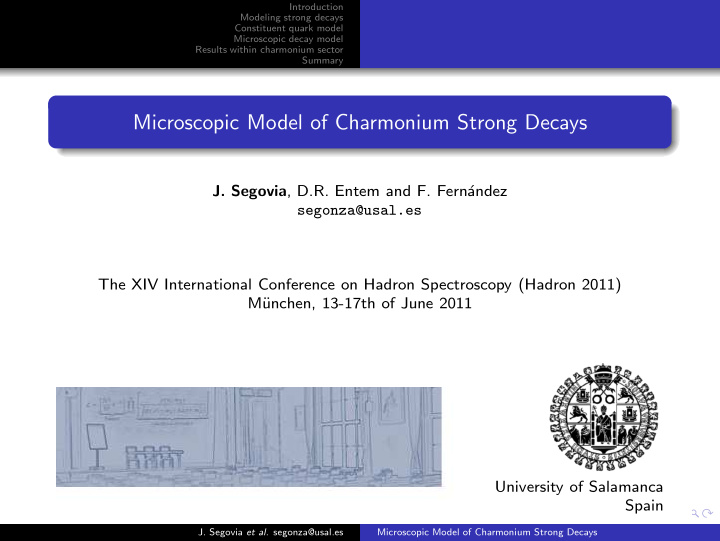 microscopic model of charmonium strong decays