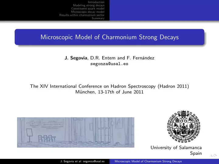 microscopic model of charmonium strong decays