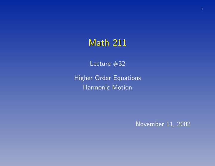 math 211 math 211