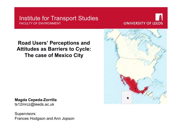 institute for transport studies