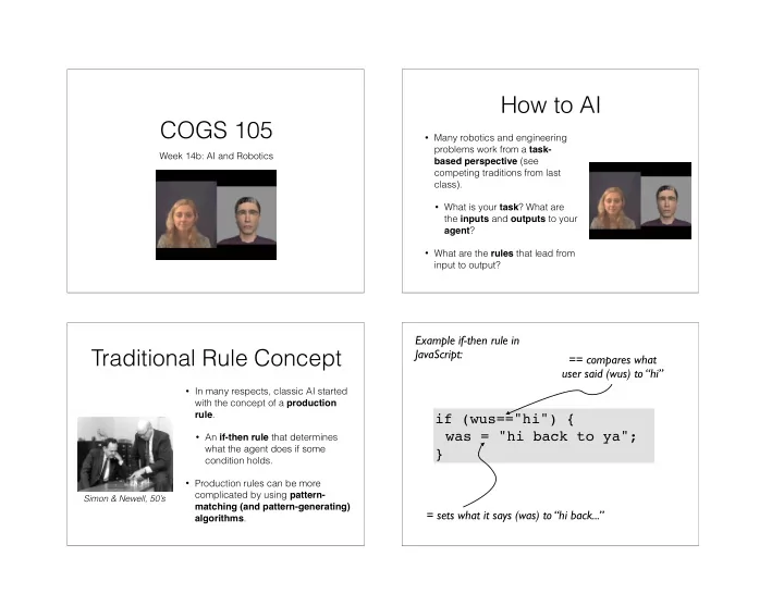 how to ai cogs 105