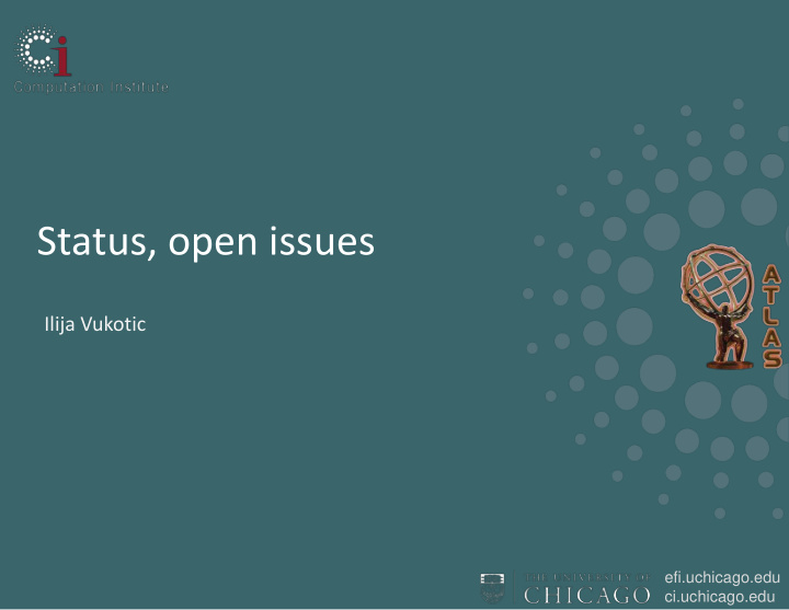 status open issues