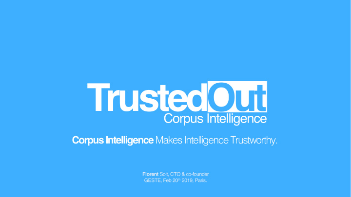 trustedout