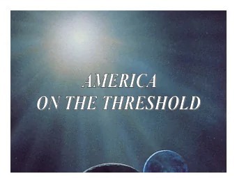 ARCHITECTURES  I.  Mars Exploration  II.  Science Emphasis for the Moon and Mars  III. The Moon to