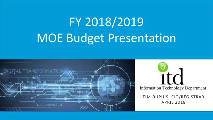fy 2018 2019