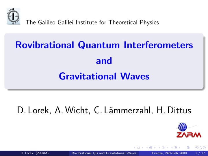 rovibrational quantum interferometers and gravitational