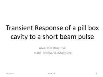 11/6/2013  AVT &amp; FM  1  11/6/2013  AVT &amp; FM  2 b m Bessel roots  For this talk, we use only