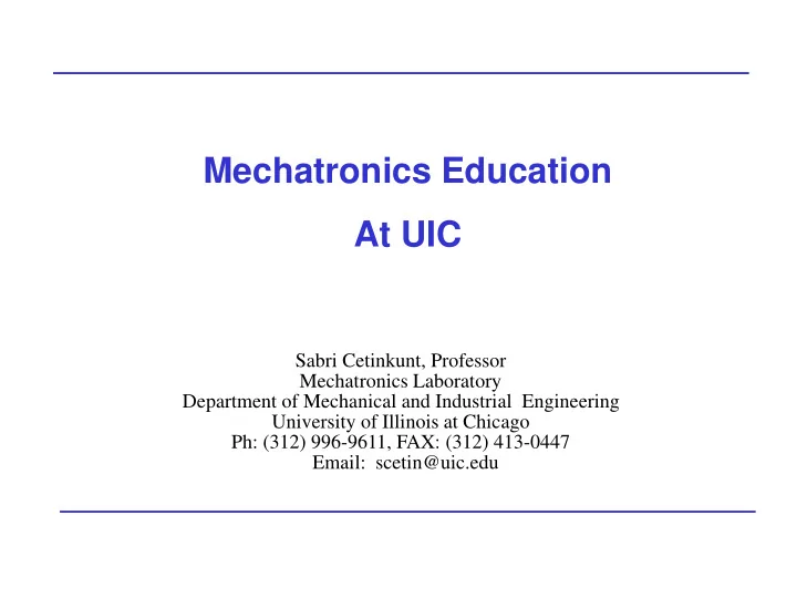 at uic