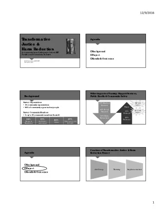 T  T  r  r  ansfor  ansfor  mative  mative  Age nda  Age nda  Justic e  &amp;  Justic e  &amp;  Har