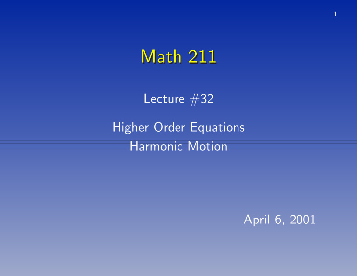 math 211 math 211