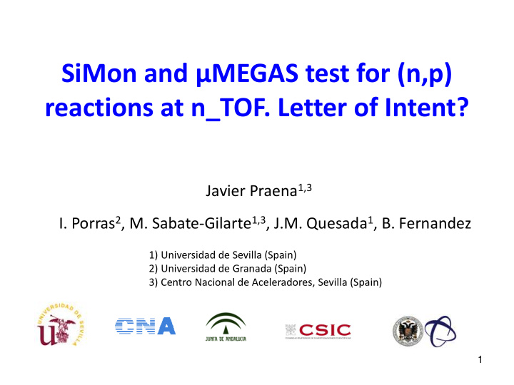 simon and megas test for n p