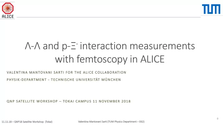 and p interaction measurements with femtoscopy in alice