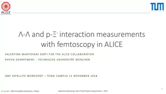 - and p- - interaction measurements  with femtoscopy in ALICE  VALENTINA MA  VA  MANTOVANI SA