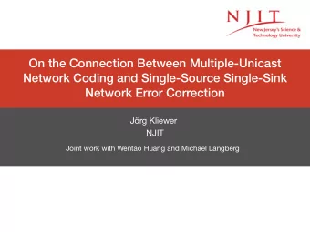 On the Connection Between Multiple-Unicast  Network Coding and Single-Source Single-Sink  Network