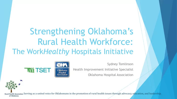 rural health workforce