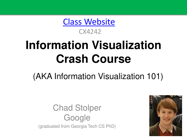information visualization