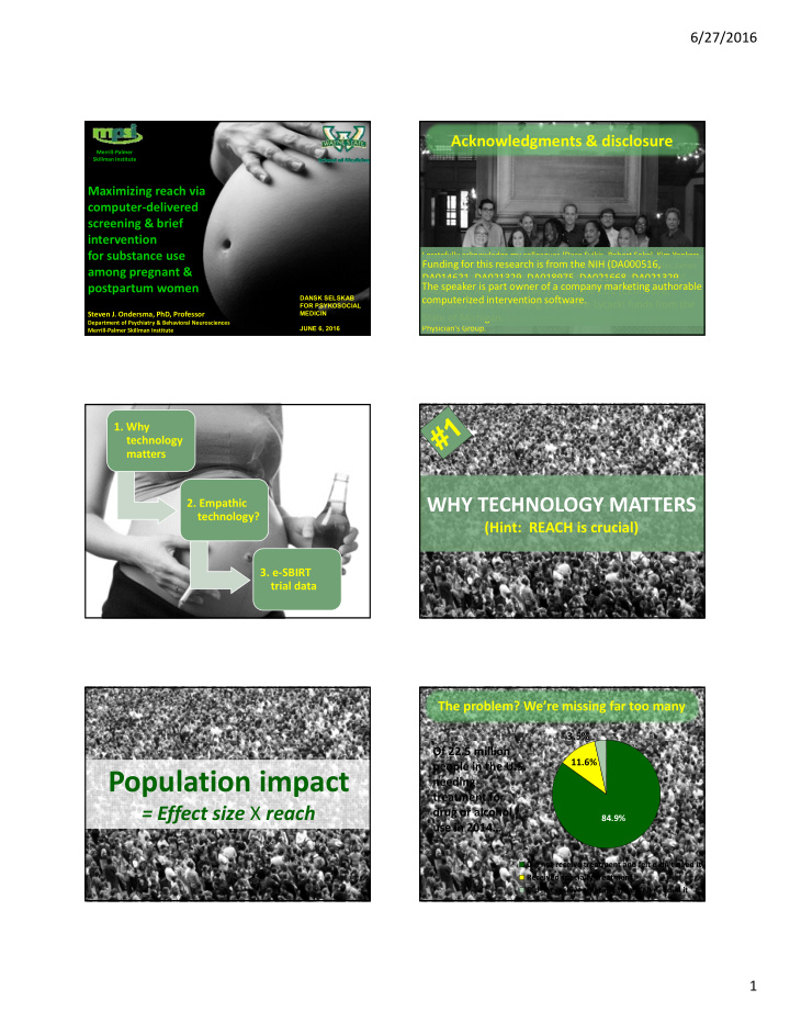 population impact