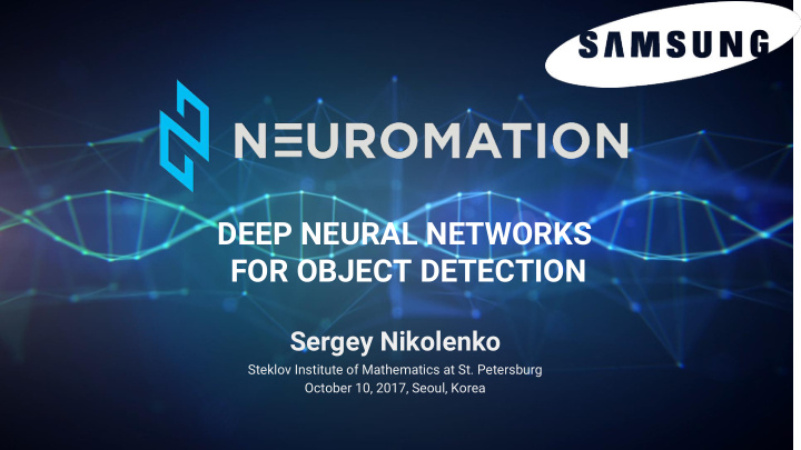deep neural networks for object detection