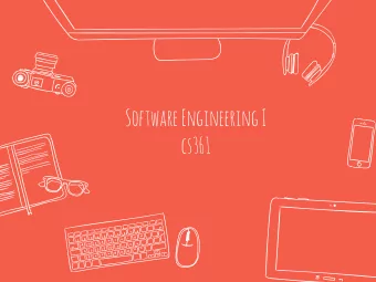 Software Engineering I  cs361  Test Driven Development  What is Test Driven Development (TDD)