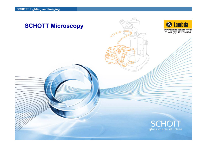 schott microscopy