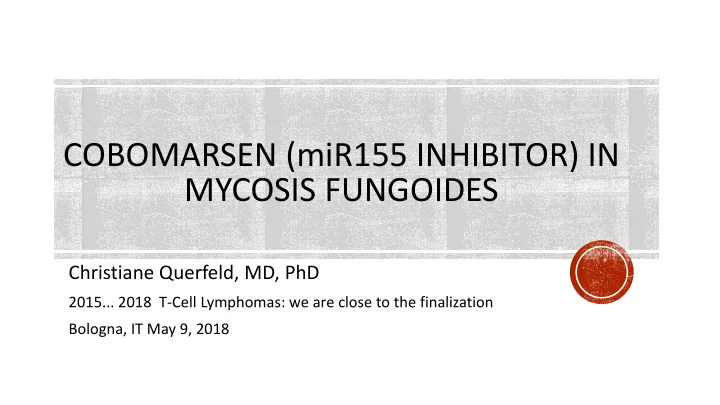 mycosis fungoides