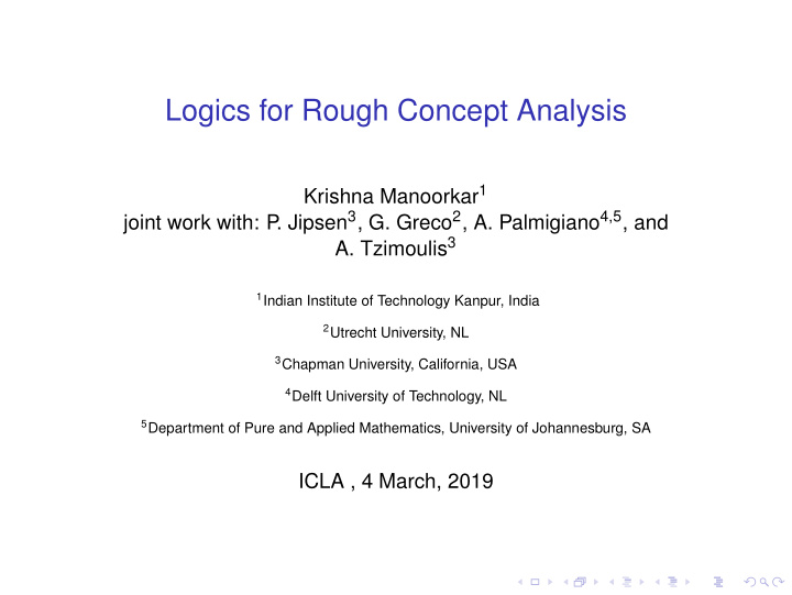 logics for rough concept analysis